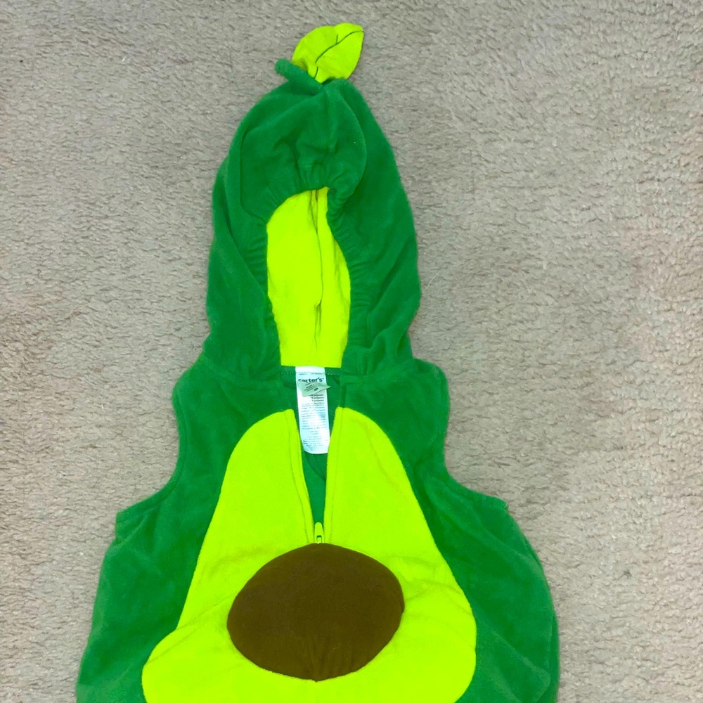 FIRST COSTUME - Avocado costume size 12M